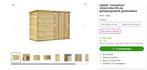 Houten tuinhuis, Tuin en Terras, Tuinhuis, Zonder ramen, Hout, Ophalen