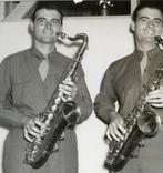 U.S WO2 Army Saxophone leather bag, Ophalen of Verzenden