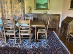 Eiken eetplaats : Tafel, stoelen, Tv-kast en dressoir, Ophalen, Zo goed als nieuw