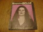 Magazine Belge 1e jaargang 1e nummer 1935, Collections, Maisons royales & Noblesse, Magazine ou livre, Enlèvement ou Envoi