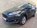 Ford Fiesta 1.0 EcoBoost Titanium, Auto's, Voorwielaandrijving, Euro 5, Zwart, Blauw