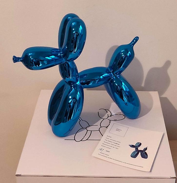 Cadeau de Noël Jeff Koons (After) pour le Nouvel An, Antiquités & Art, Art | Objets design, Enlèvement ou Envoi