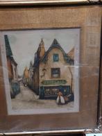Jef codron zeldzaam, Antiek en Kunst, Kunst | Etsen en Gravures, Ophalen of Verzenden