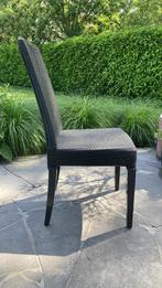 Grijze rieten stoelen binnen, Ophalen, Zo goed als nieuw, Grijs, Vijf, Zes of meer stoelen