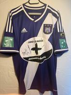 Matchworn + signed anderlecht - heylen, Sport en Fitness, Ophalen of Verzenden, Zo goed als nieuw, Shirt