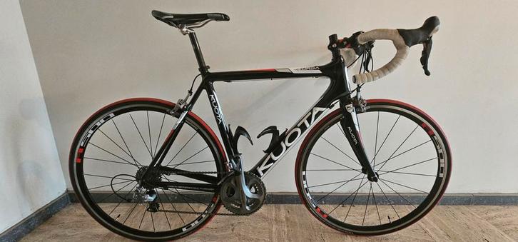 Kuota Carbon Racefiets – Ultegra – Mio fiets gps – Topstaat, Fietsen en Brommers, Fietsen | Racefietsen, Carbon, Ophalen