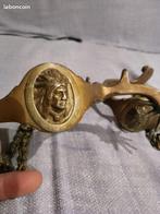 Éperons en bronze, Kleding | Heren, Stropdassen, Ophalen of Verzenden, Zo goed als nieuw, Geel, Met patroon