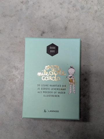 Mijlpaal kaartjes mama baas beschikbaar voor biedingen