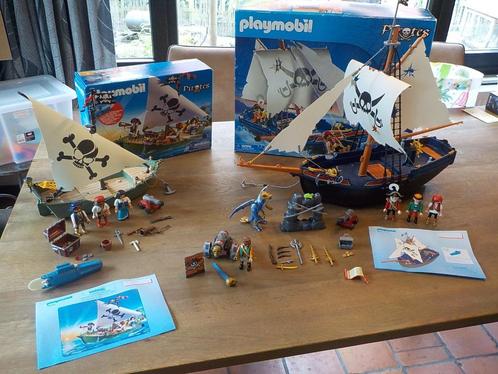 Playmobil Pirates Piratenschip 70151 + 5810 en meer, Kinderen en Baby's, Speelgoed | Playmobil, Zo goed als nieuw, Complete set