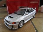 tarmac works 1:18 mitsubishi lancer evo 5, Ophalen of Verzenden, Zo goed als nieuw, Auto, Overige merken
