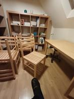 Tafel Noorse den 120 x 75 met 6 stoelen, Enlèvement