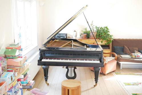 Gerestaureerde Pleyel n3bis verkopen, Muziek en Instrumenten, Piano's, Gebruikt, Vleugel, Zwart, Ophalen