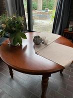 Kerselaar ronde tafel 4 - 6 pers, Huis en Inrichting, Tafels | Eettafels, Ophalen, Gebruikt, Landelijk antiek, Vijf personen of meer