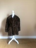 bruine bontjas, Kleding | Dames, Jassen | Winter, Ophalen of Verzenden, Zo goed als nieuw, Maat 38/40 (M), Bruin