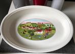 Villeroy & Boch Vilbofour Design Naif grote ovale ovenschaal, Huis en Inrichting, Keuken | Servies, Ophalen of Verzenden, Zo goed als nieuw