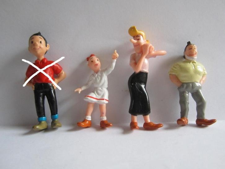 Bob et Bobette - personnage au choix - 2,00Eur / pièce, Collections, Personnages de BD, Comme neuf, Statue ou Figurine, Bob et Bobette