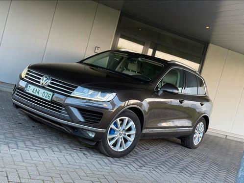 Vw Tourag 3.0 TDI v6 4 Motion ** volle  Opties**, Auto's, Volkswagen, Bedrijf, Te koop, Touareg, Bluetooth, Diesel, Euro 6, SUV of Terreinwagen
