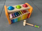 Hape houten xylofoon en hamerbank, Kinderen en Baby's, Ophalen, Zo goed als nieuw