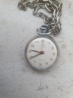 Vintage Indus Incabloc, Handtassen en Accessoires, Horloges | Heren, Ophalen, Zo goed als nieuw, Zakhorloge