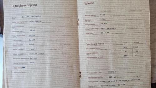 Baroche (certificaat) met passend enkelspan tuig, Dieren en Toebehoren, Rijtuigen en Koetsen, Gebruikt, Overige typen, Paard of Pony