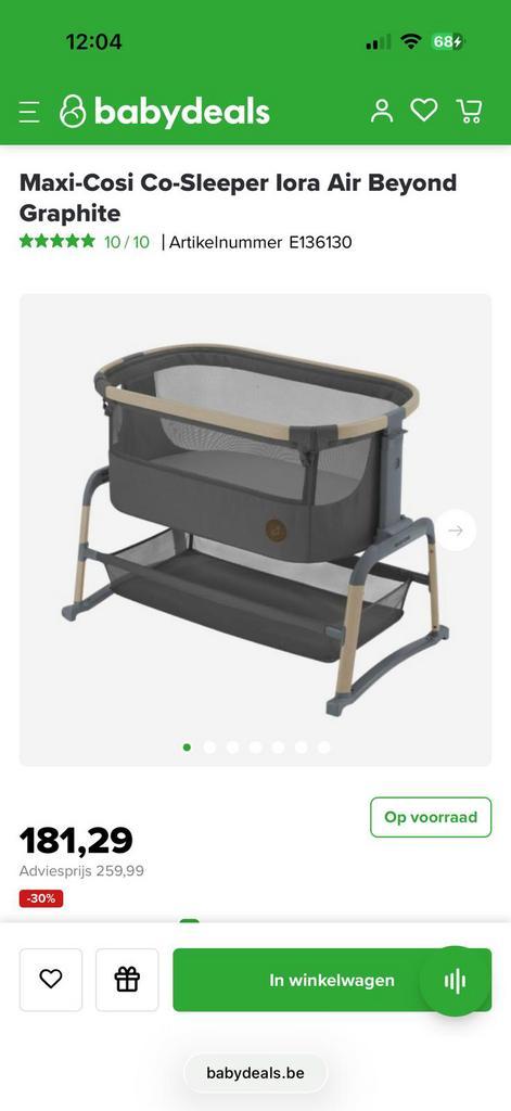 Ideale starterset voor baby, Kinderen en Baby's, Babywiegjes en Ledikanten, Zo goed als nieuw, Ophalen