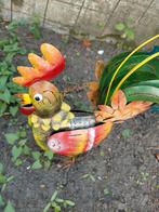 Tuinbeeld grappige kleurrijke haan, Jardin & Terrasse, Piques de jardin, Enlèvement ou Envoi, Comme neuf