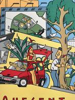 Prachtige zeefdruk pochoir Ever Meulen gesigneerd, Antiek en Kunst, Kunst | Litho's en Zeefdrukken, Ophalen