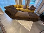 Prachtige chaise longue in chesterfield-stijl, Huis en Inrichting, Ophalen, Gebruikt, Stof