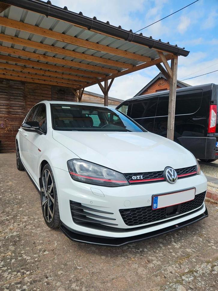 Volkswagen Golf 7 GTI, Auto's, Volkswagen, Particulier, Golf, Benzine, Handgeschakeld, Wit, Zwart, Ophalen