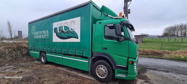 Volvo FM/FH, Auto's, Vrachtwagens, Bedrijf, Te koop, Volvo, Diesel, Handgeschakeld, Groen, Zwart, Stof, Voorwielaandrijving, Dealer onderhouden