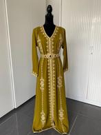 1 delige Marokkaanse jurk (olijfgroene Kaftan), Kleding | Dames, Gelegenheidskleding, Ophalen of Verzenden, Gedragen
