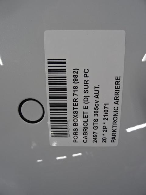 CAPTEUR AIDE AU STATIONNEMENT Porsche 718 Boxster (982), Autos : Pièces & Accessoires, Autres pièces automobiles, Porsche, Utilisé