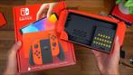 Nintendo Switch OLED Mario Edition garantie in zeer goede st, Ophalen of Verzenden, Zo goed als nieuw, Switch OLED