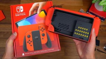 Nintendo Switch OLED Mario Edition garantie in zeer goede st beschikbaar voor biedingen