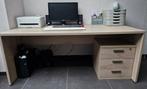 Bureau met kast met 3 laden, Enlèvement, Bureau