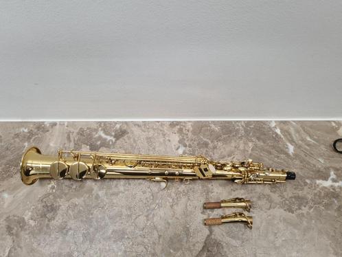 Selmer soprano sax Serie III gravé Parfait état, Musique & Instruments, Instruments à vent | Saxophones, Comme neuf, Soprano, Avec valise