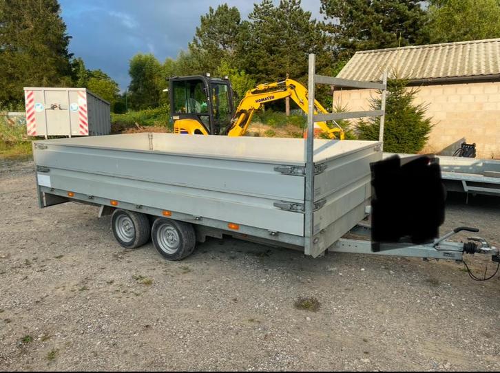 Multitransporter 4m x 2m, Auto diversen, Aanhangers en Bagagewagens, Zo goed als nieuw, Ophalen