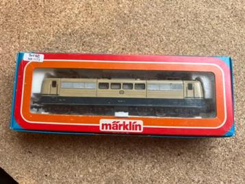 Märklin HO e-loc DB 3058 getest