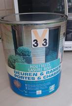 Houtbeits 3v3, Bricolage & Construction, Peinture, Vernis & Laque, Moins de 5 litres, Brun, Enlèvement, Lasure