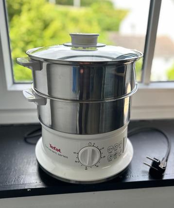 TEFAL VC1451 Cuiseur Vapeur Convenient Series Inox - NEUF, Enlèvement, Neuf, Inox, Poêle à frire ou Sauteuse
