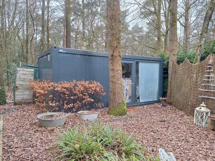 Modulaire unit/atelier/kantoor, Tuin en Terras, Tuinhuizen, Zo goed als nieuw, Overige typen, Overige materialen, 500 cm of meer