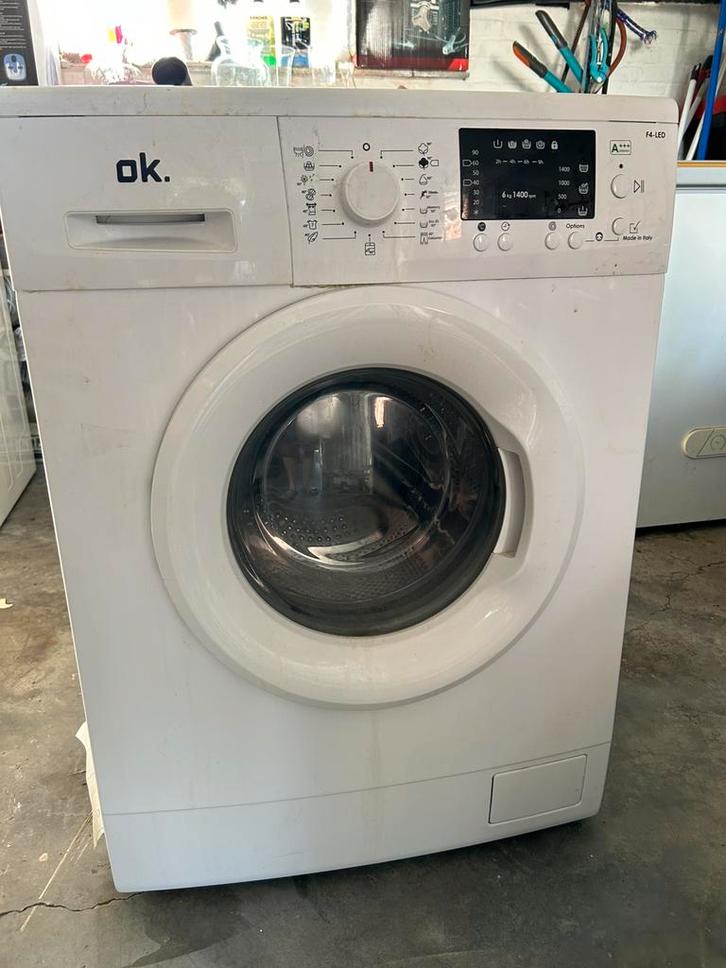 Wasmachine en drogkast, Elektronische apparatuur, Wasmachines, Zo goed als nieuw, Voorlader, 4 tot 6 kg, Energieklasse A of zuiniger