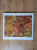 Herfstbladeren  - pasteltekening, Antiek en Kunst, Ophalen