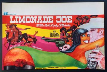 GUY PEELLAERT Lemonade Joe 1964 poster pop art western
 beschikbaar voor biedingen