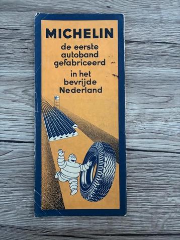 MICHELIN KAART NR 6 UIT DE JAREN 40 NEDERLAND beschikbaar voor biedingen