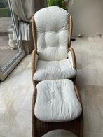 stoel, Huis en Inrichting, Stoelen, Ophalen, Gebruikt, Bruin, Riet of Rotan