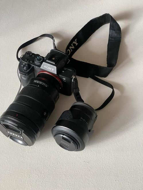 Sony A7 III + 2,8/24-70 mm + 1,8/55 mm avec flash, TV, Hi-fi & Vidéo, Appareils photo numériques, Comme neuf, Sony, Enlèvement