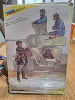 Russische Tankcrew figuren, Ophalen of Verzenden, Gebruikt, 1:35 tot 1:50, Figuur of Figuren