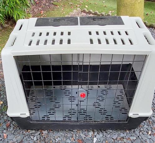 XL hondenvervoersbox, Dieren en Toebehoren, Hondenbenches, Zo goed als nieuw, Ophalen
