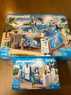Playmobil family fun set 9060 en 9062 aquarium en pinguin, Kinderen en Baby's, Speelgoed | Playmobil, Ophalen, Zo goed als nieuw
